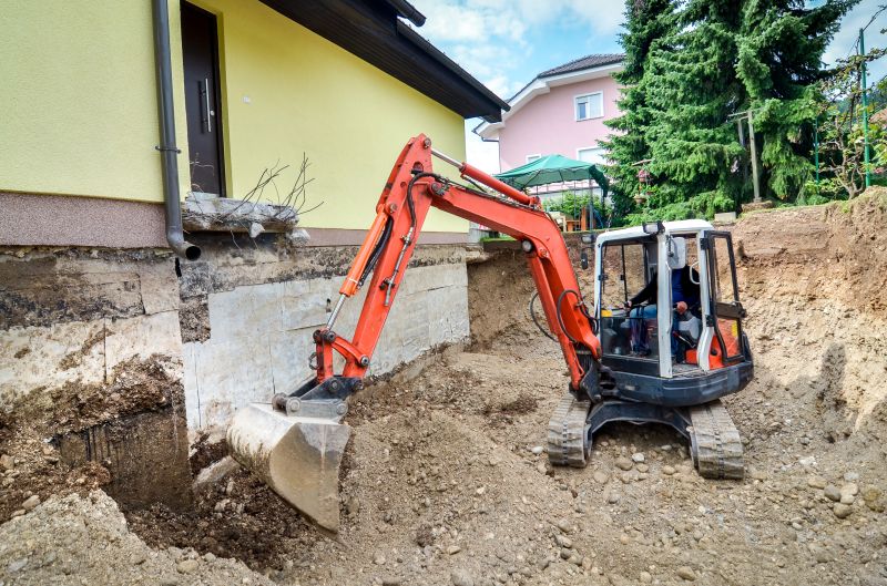 Foundation Excavation in Houston, TX